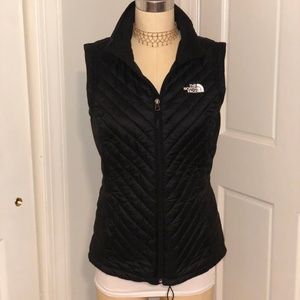 North Face Black Insulated Vest